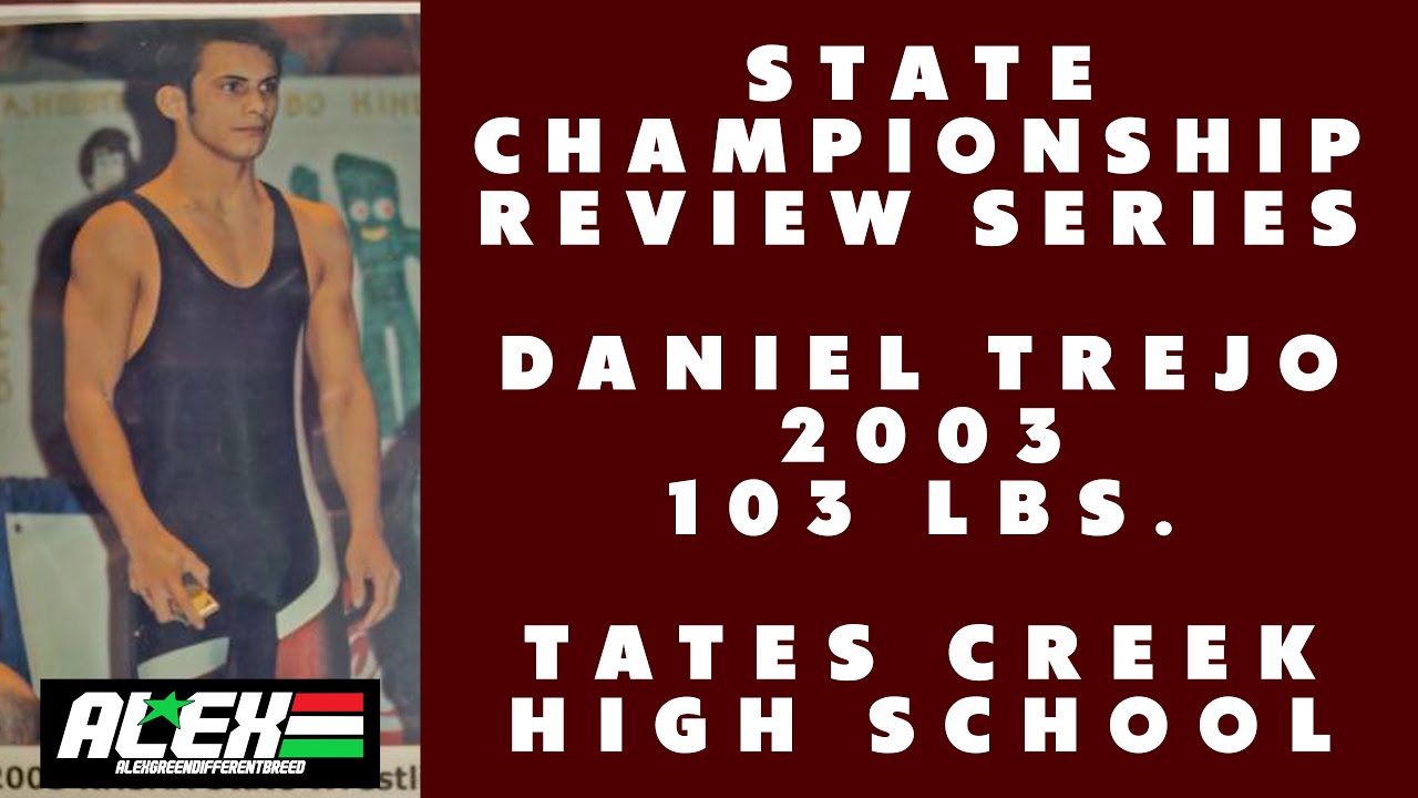 State Wrestling Championship match review w/ Daniel Trejo (Tates Creek; 2003 103 lbs.)
