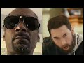 Snoop Dogg Responding To A Questions From An Eminem