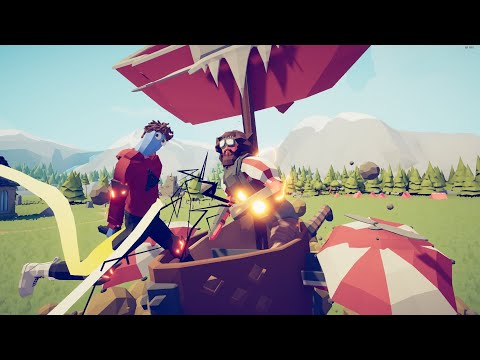 TABS Full Release UC Update | Da Vinci Airship Vs. Every Faction