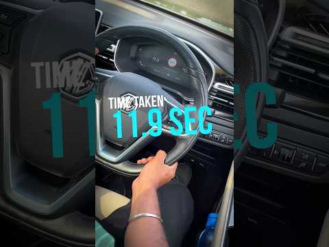 Thumbnail for 0-100 Speed Test in MG Hector 2023 #motorbyte #shorts by Car