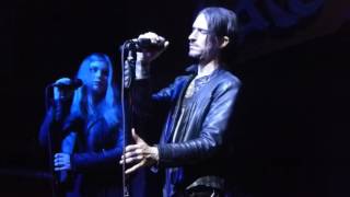 Jimmy Gnecco with Hannah Gernand at Cafe Istanbul 2016-08-10 IF THERE