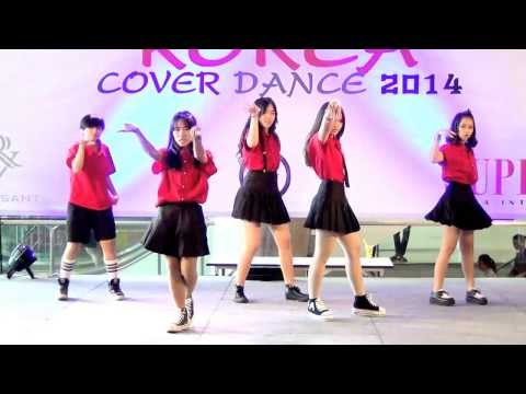 140301 Athena cover f(x) - Hot Summer + Rum Pum Pum Pum @Esplanade Korea Cover Dance 2014 (Audition)
