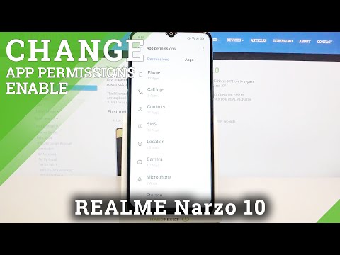 How to Manage App Permissions on REALME Narzo 10 – App Access
