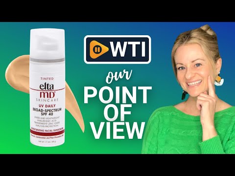EltaMD UV Clear Tinted Face Sunscreen - WTI product video review