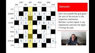 Samurain: A Maths/Sudoku/Crossword Hybrid