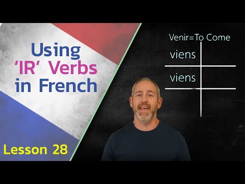 Learning French IR Verbs | The Language Tutor Lesson 28