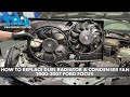 How To Replace Dual Radiator Condenser Fan Assembly 2000 2007 Ford Focus