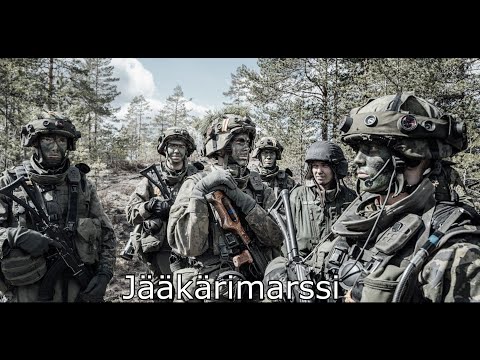 Jääkärimarssi "Jaegers March" - Finnish Army song - Lyrics