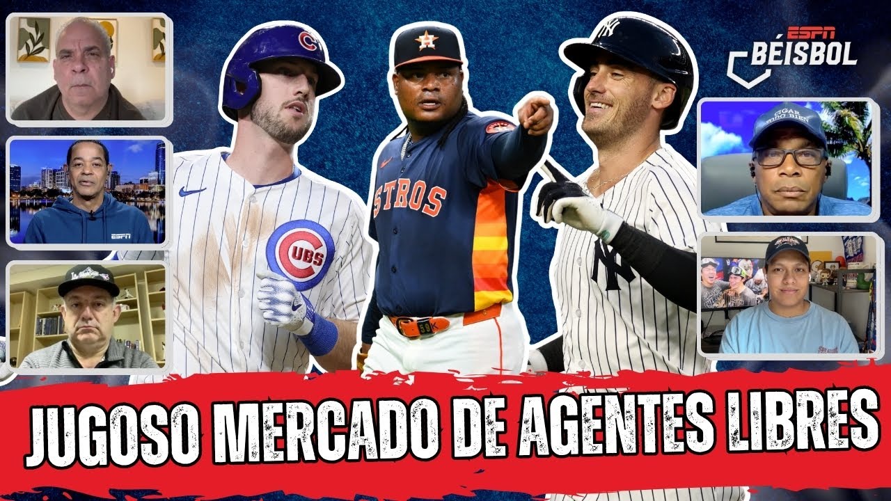 KYLE TUCKER, SCHWARBER y BO BICHETTE encabezan un JUGOSO MERCADO de AGENTES LIBRES | ESPN Beisbol