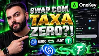 Faça SWAP com TAXA ZERO! Apenas na Onekey!