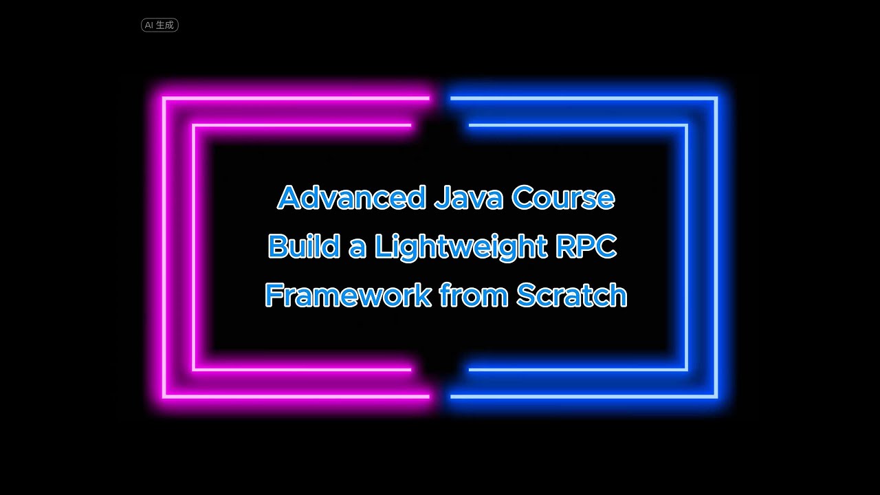 Advanced Java Course RPC Framework: Create Your Own with Spring Boot & Netty