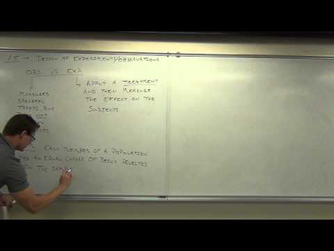 Statistics Lecture 1.5 Part 1
