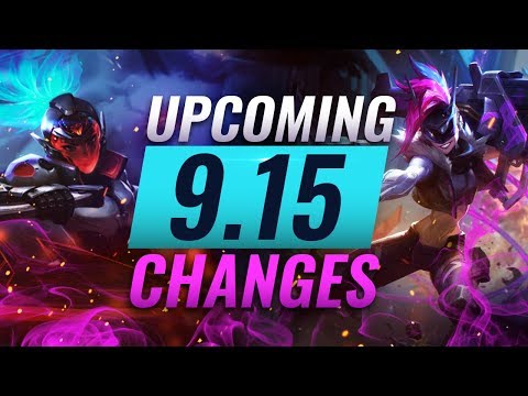 MASSIVE CHANGES: New buffs and reworks coming in Patch 9.15 - League of Legends