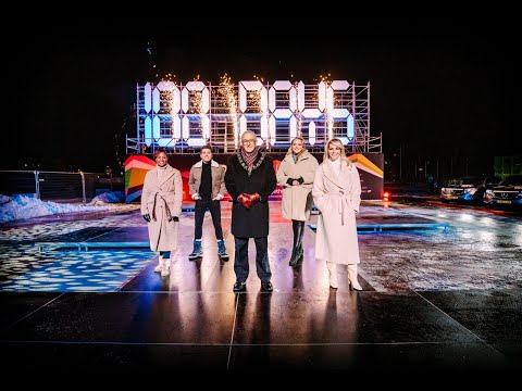 Timelapse 100 DAYS TO OPEN UP, Countdown to Eurovision 2021 Rotterdam