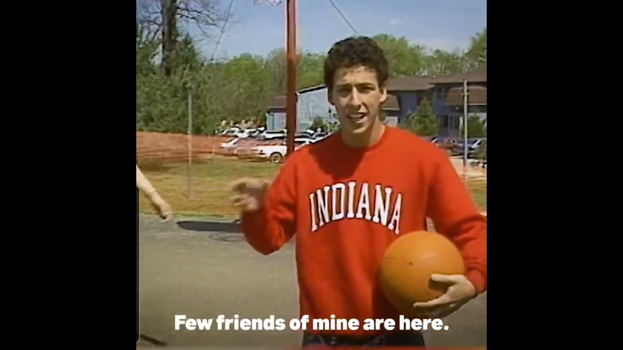 Adam Sandler 1988 Trying out for Indiana Hoosiers (( SUBSCRIBE to watch LIVE, 