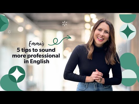 Sound More Professional in English