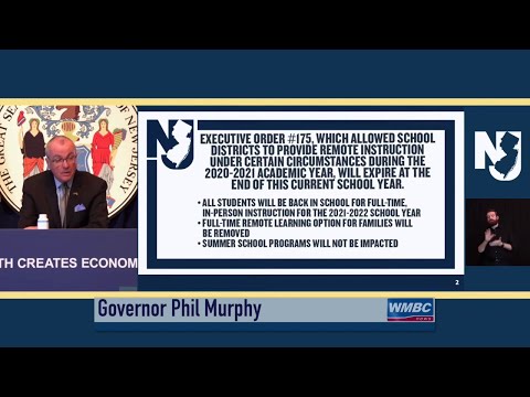 NJ COVID–19 Latest