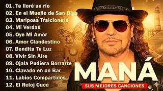 #MANÁ 🎶 Sus 20 Grandes Éxitos Románticos Más Escuchados | Mix Inolvidable ( AI Music Video )