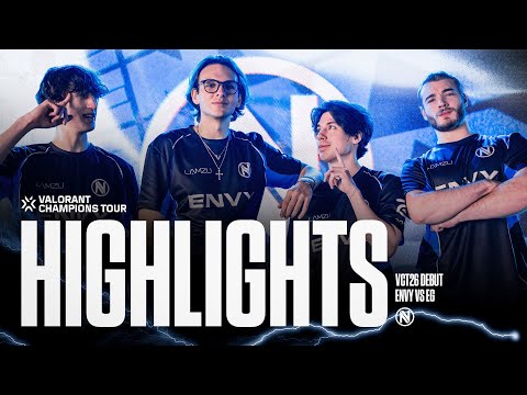Our VCT Debut  - ENVY vs EG Highlights