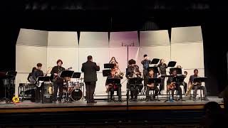John Champe HS Jazz Band Assessment: Southern Exposure, New Composition, Happy Feet, May 3, 2025