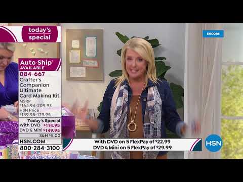 HSN | Crafter's Companion 10.02.2019 - 02 AM