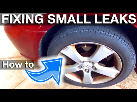 Fixing slow leak on a tire (How to instructions in High Quality)