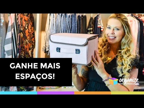 10 IDEIAS INTELIGENTES PARA ORGANIZAR ARMÁRIO DE ROUPAS PEQUENO | Organize sem Frescuras