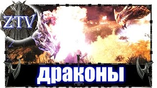 Скайрим Моды на Русском: Драконы Скайрима \\ ZTV