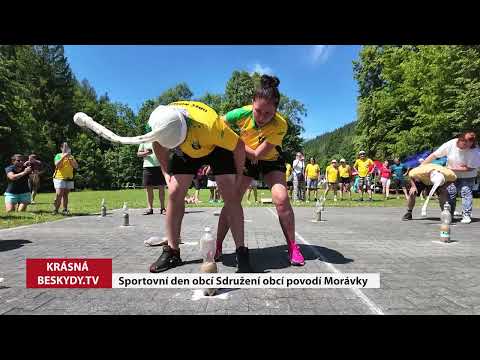 Krásná ► Sportovní den obcí Sdružení obcí povodí Morávky │ #Beskydy.TV │ @BeskydskaTelevize