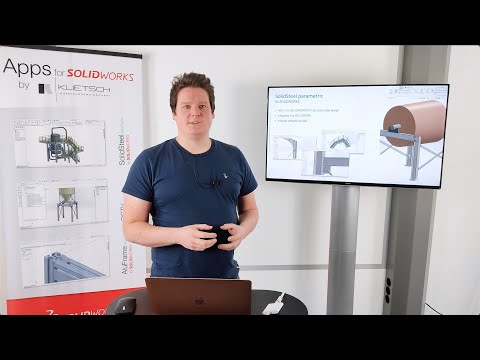 Structural Steel Design with SOLIDWORKS - Easy with SolidSteel parametric - Breakout Session 3DXW'22