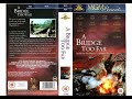 Original VHS Opening And Closing To A Bridge Too Far UK VHS Tape