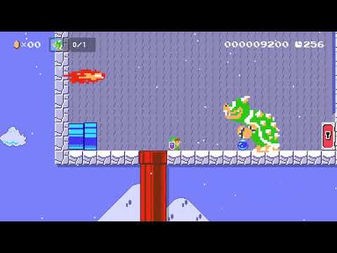 Super Mario Maker 2 - Link killing Bowser