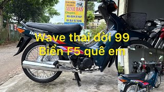 Wave thái 110 biển F5 gốc an giang quá đẹp