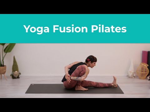 Yoga Fusion Pilates - Vinyasa Fusion | 40 Minutes | Pilates Exercises at Home
