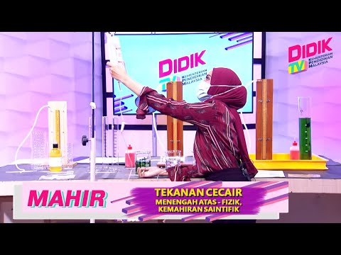 Mahir (2021) | Menengah Atas : Fizik, Kemahiran Saintifik - Tekanan Cecair