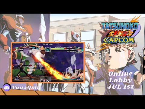 Tatsunoko VS Capcom - Europe Lobby July 2023 (with timestamps)