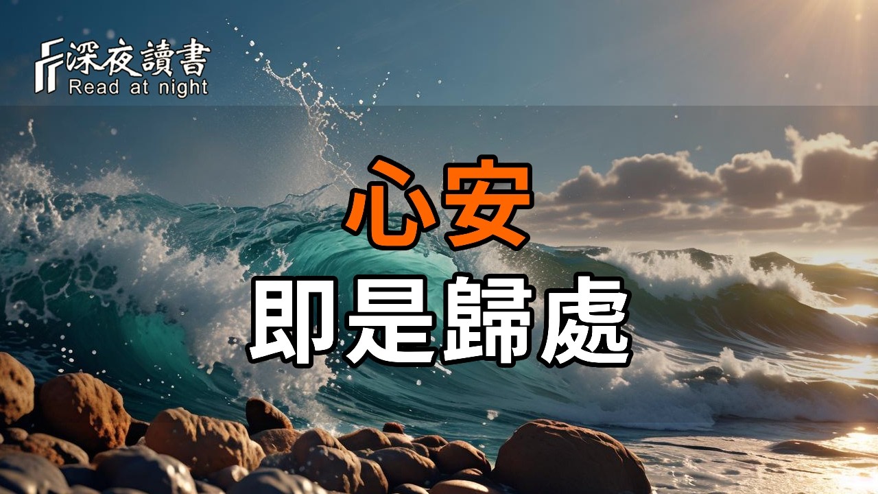 心安即是歸處【深夜讀書】#人生感悟 #正能量 #情感 #晚年幸福 #深夜讀書  #內耗