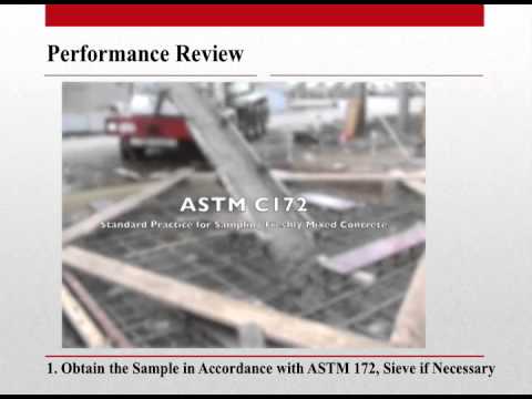 ASTM C231 Air Content of Concrete by Pressure method