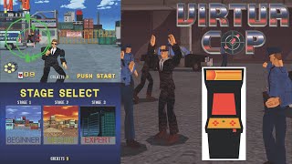 Virtua Cop Arcade - C&M Playthrough
