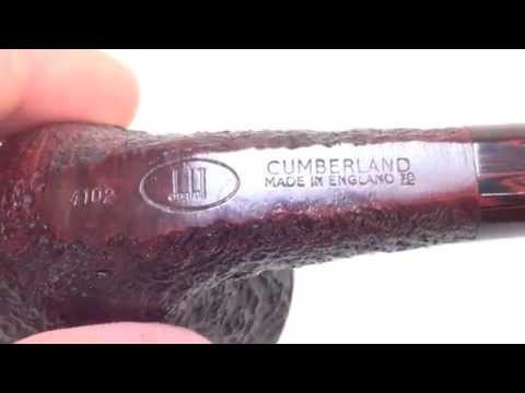 1998 Dunhill Cumberland Group 4 Classic Half Bent Style Smoking Pipe From PIPELIST.COM