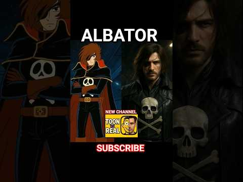 The real ALBATOR  #albator #pirate #métal #ai #funny #viral #viralvideo #vs