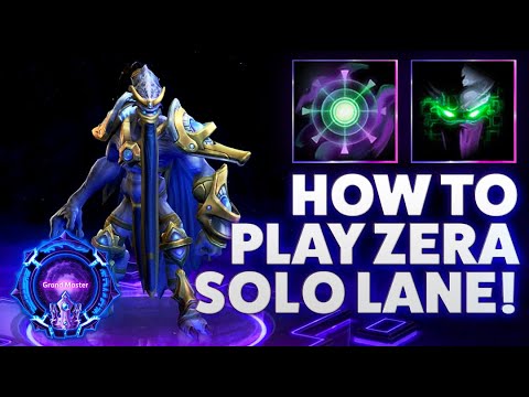 Zeratul MotN - HOW TO PLAY ZERA SOLO LANE! - Grandmaster Storm League 2022