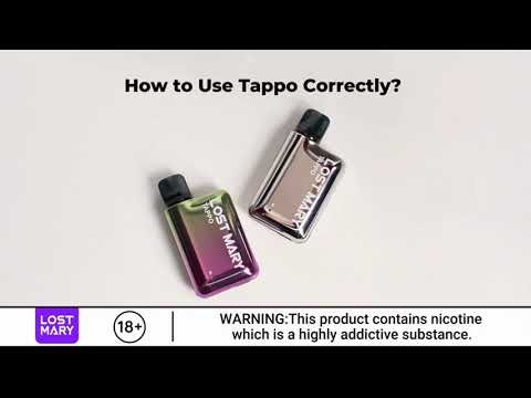 🔥 Lost Mary Tappo Pod Kit How to Use 💨