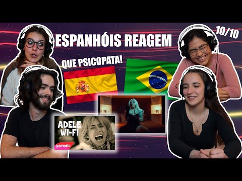 ESPANHÓIS REAGEM A WHINDERSSON NUNES | PARÓDIAS (ADELE, THE WEEKND)