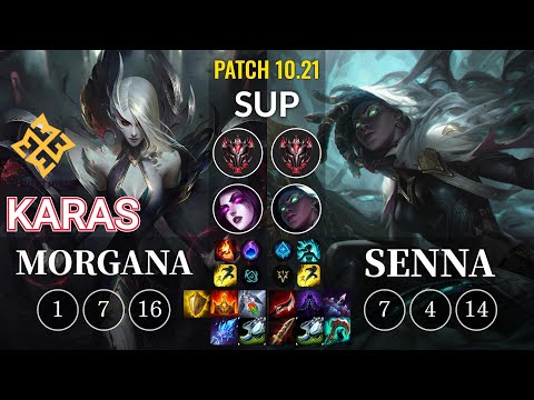 EM Karas Morgana vs Senna Sup - KR Patch 10.21