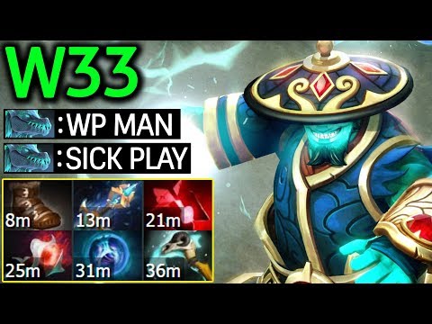 W33 Dota 2 [Storm Spirit] 26 Kills - Sick Play Mode