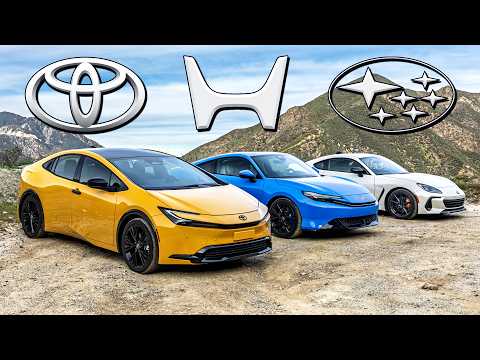 Honda Prelude vs Prius vs BRZ / GR86 - Who is this for?