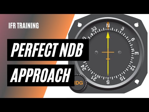 Fly a Perfect NDB Approach in 2 Steps | Push the Head Pull the Tail | FlightInsight
