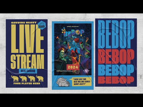 Bebop - 4p Teaching, Play-through, & Roundtable Discussion by Heavy Cardboard