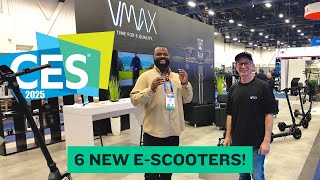 CES 2025: Revealing ALL 6 of The NEW VMAX Electric Scooters!